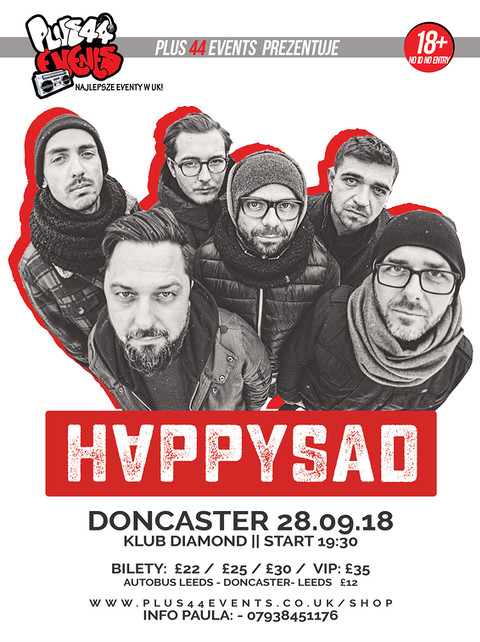 Happysad w Doncaster