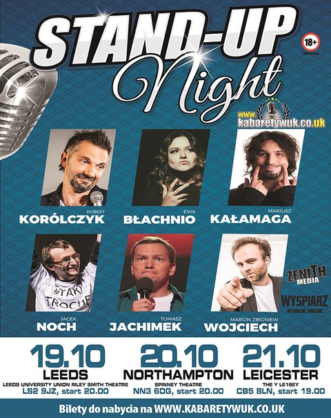 Stand-up Night w Leicester 