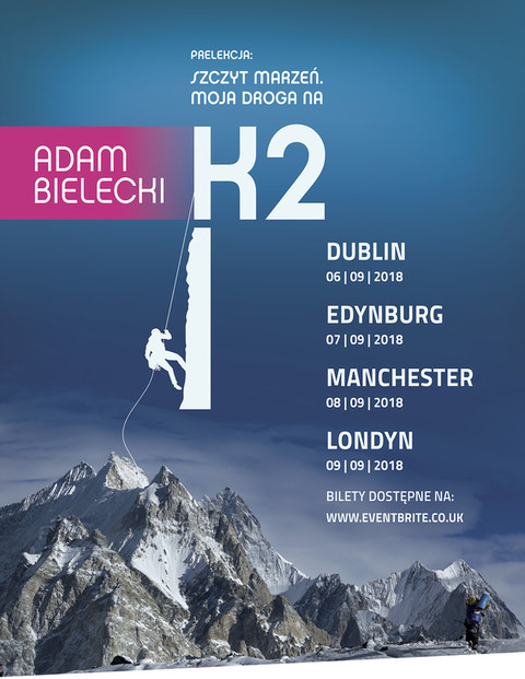 Adam Bielecki "Szczyt Marzeń, moja droga na K2"