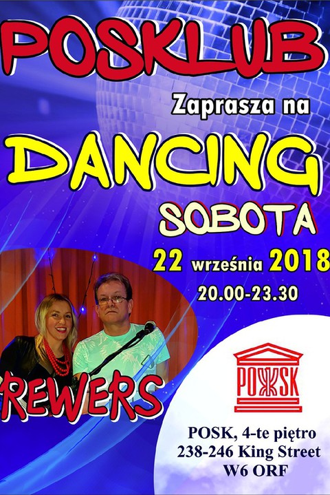 Zabawa taneczna w POSKlubie