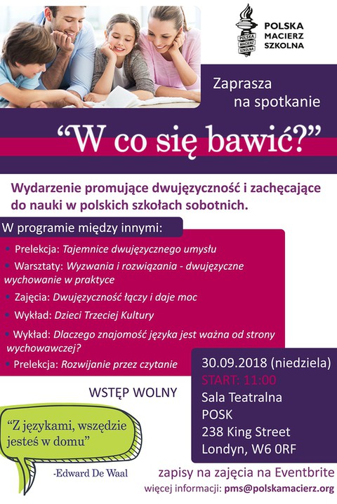 Warsztaty: W co się bawić? 