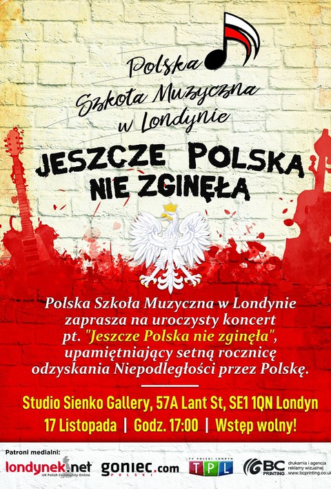Wyjątkowy koncert z okazji stulecia odzyskania niepodległości przez Polskę