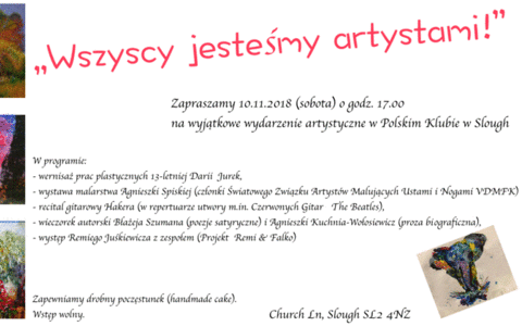 Wystawa "Wszyscy jesteśmy artystami"