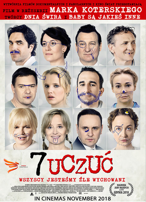 Film Marka Koterskiego "7 UCZUĆ" w kinach UK i Irlandii