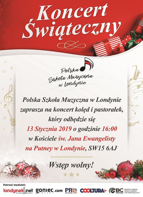 Koncert kolęd i pastorałek