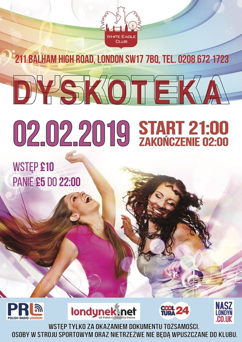 Polska dyskoteka w klubie na Balham
