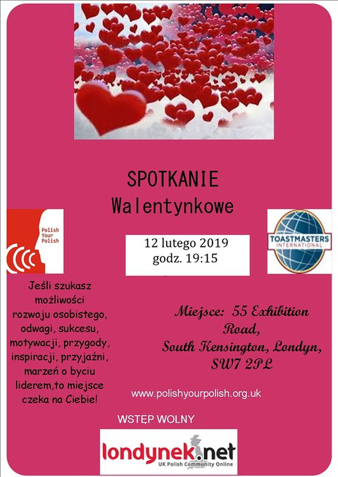 Walentynkowe spotkanie klubu Polish Your Polish