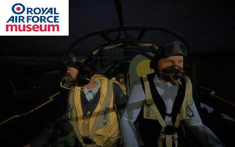 RAF Museum: Na pokładzie Lancastera - wirtualna rzeczywistość 