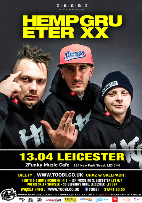 Premierowy koncert HEMP GRU w Leicester