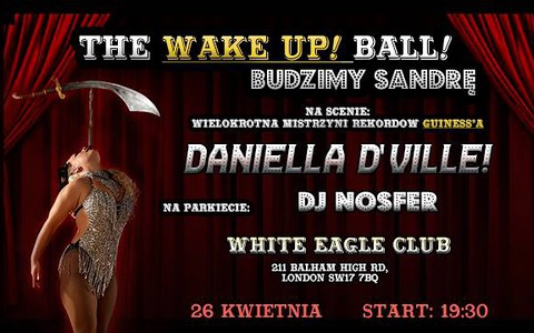 "Budzimy Sandrę" - bal charytatywny w Klubie Orła Białego