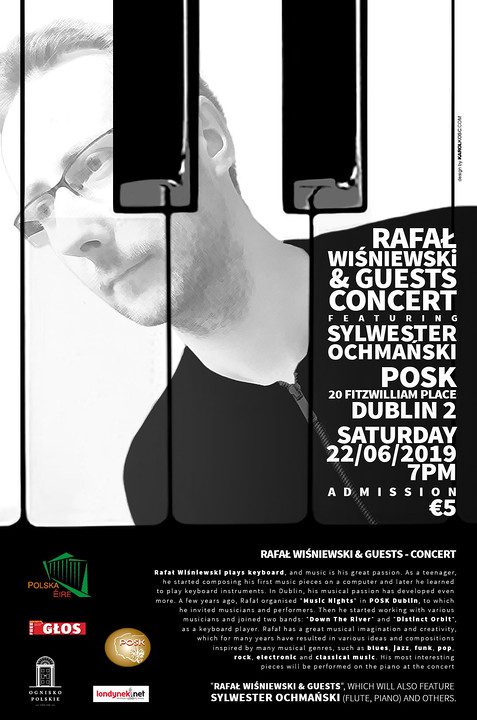 POSK Dublin zaprasza na koncert: Rafał Wiśniewski i Goście