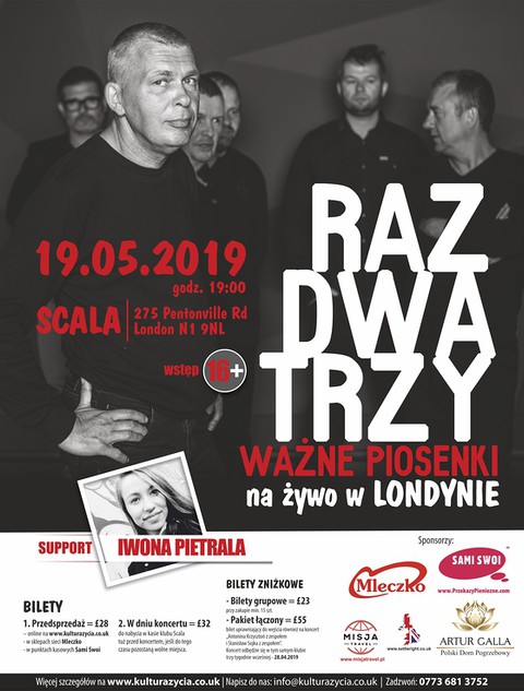 Raz, Dwa, Trzy w Londynie: "Ważne piosenki"