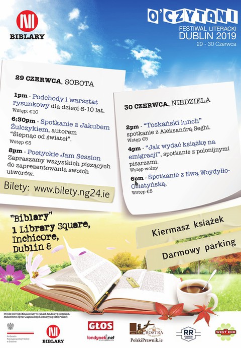 Dublin: O'Czytani - Festiwal Literacki