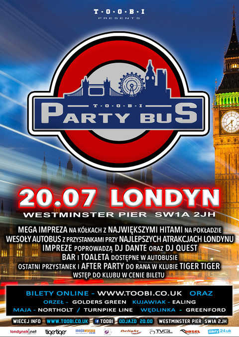 Party Bus, czyli mega impreza na kółkach
