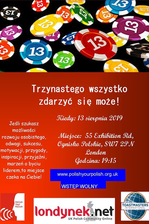 Polish Your Polish: Trzynastego wszystko zdarzyć się może...