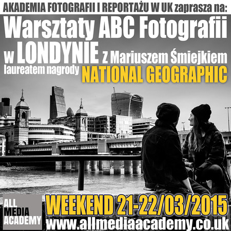 Weekendowe warsztaty ABC Fotografii w Londynie