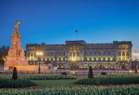 Z wizytą w pałacu Buckingham