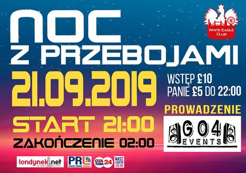 Noc z przebojami w Klubie Orła Białego
