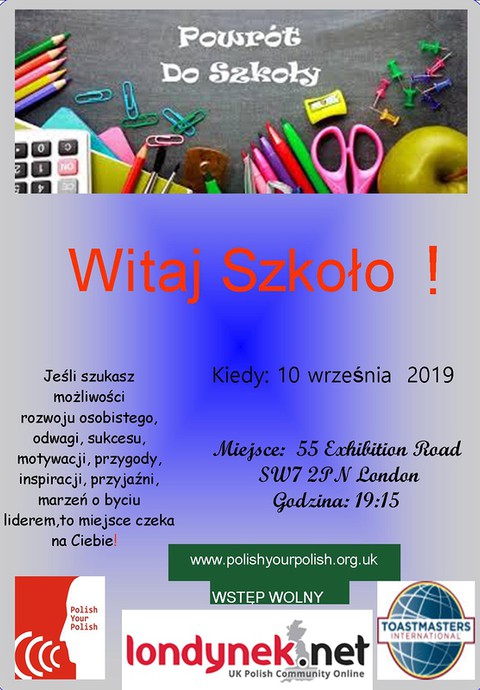 Polish Your Polish: Powrót do szkoły!