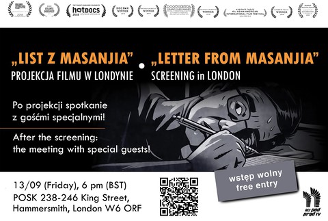 Projekcja filmu "List z Masanjia"