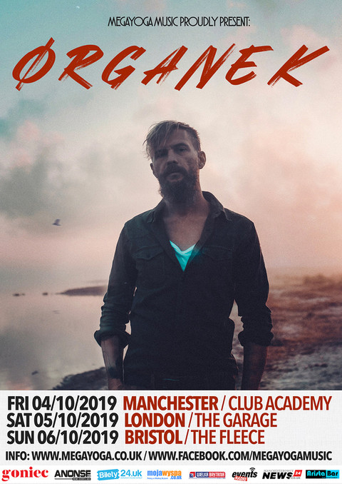 ØRGANEK w Manchester, Londynie i Bristolu