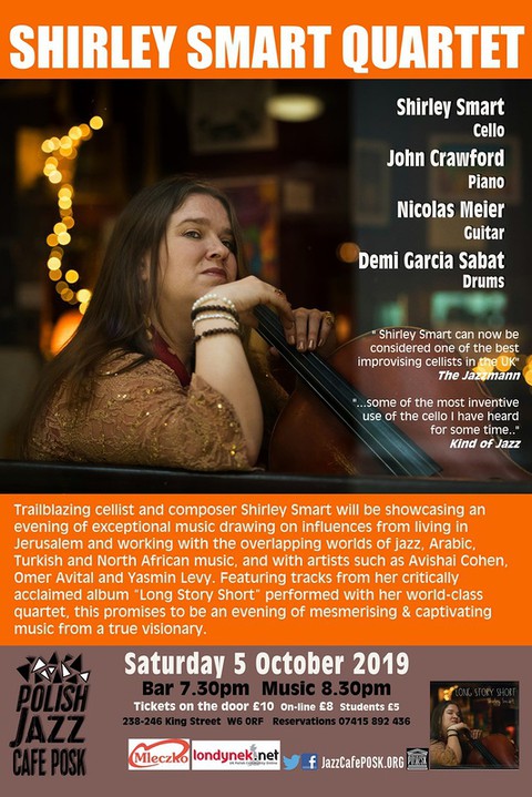 Shirley Smart Quartet w Jazz Cafe