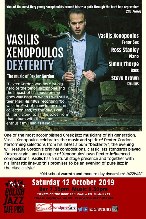Jazz Cafe: Vasilis Xenopoulos Dexterity