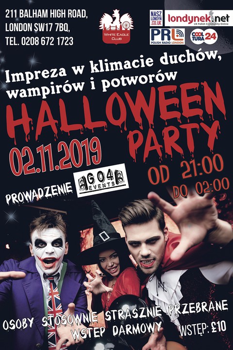 Halloweenowa zabawa dla dorosłych