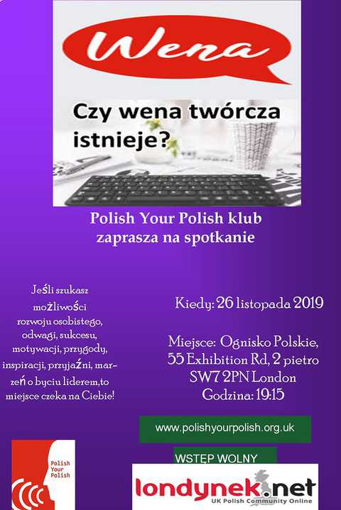 Polish Your Polish: Wena twórcza
