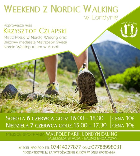 Weekend z Nordic Walking w Londynie