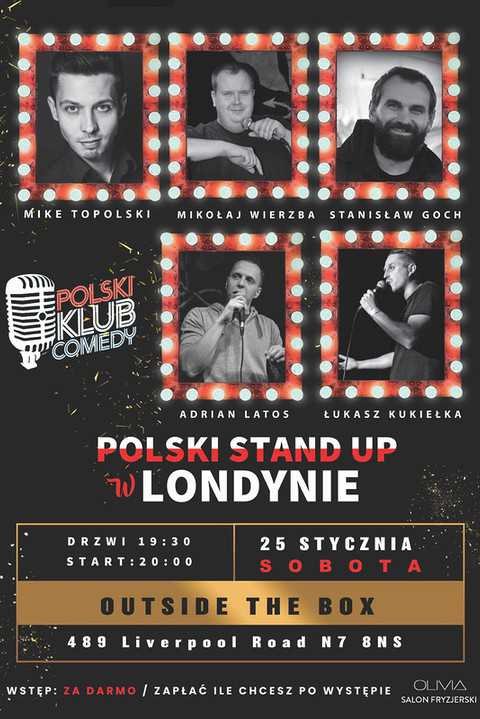 Polski stand-up w Londynie