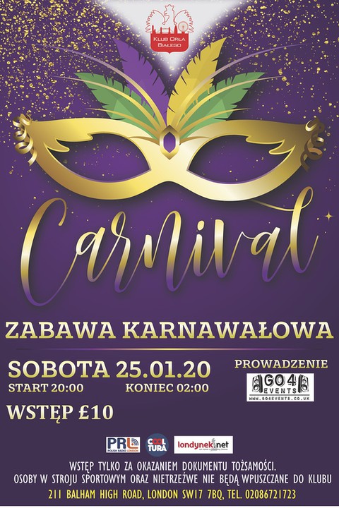 Karnawałowa zabawa w Orle Białym