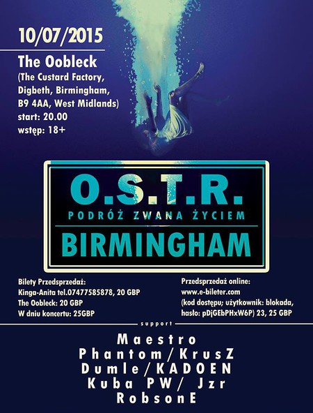 O.S.T.R. w Birmingham