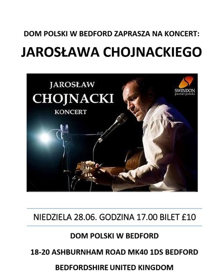 Koncert: Jarosław Chojnacki