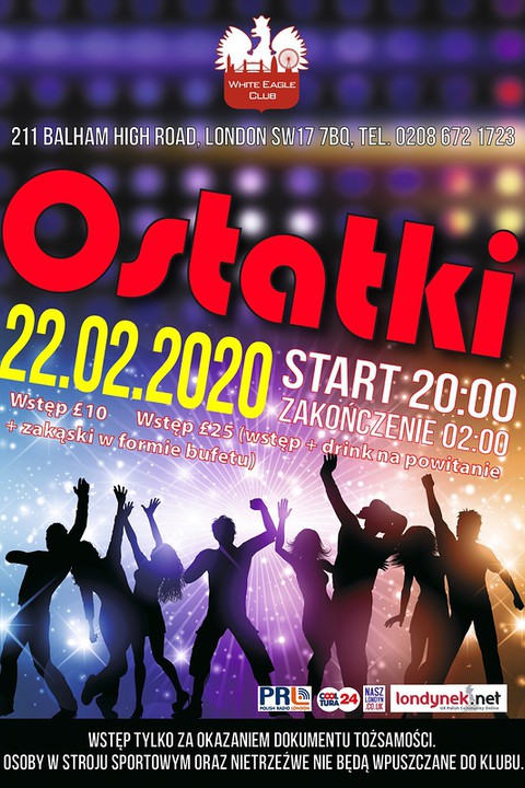 Ostatki - zabawa w Orle Białym