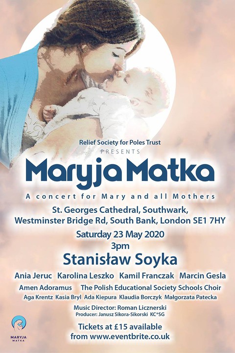 ODWOŁANE! Koncert "Maryja Matka"