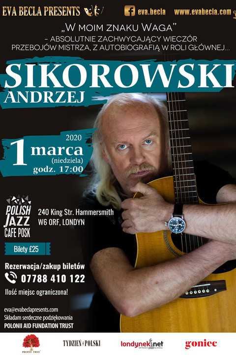 Andrzej Sikorowski w Londynie