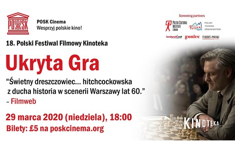 WSTRZYMANE DO ODWOŁANIA: POSK Cinema: "Ukryta gra"