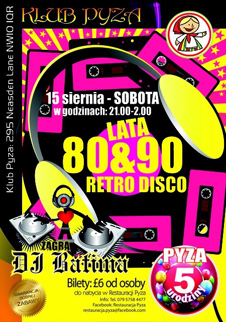 Retro Disco - Lata 80 & 90