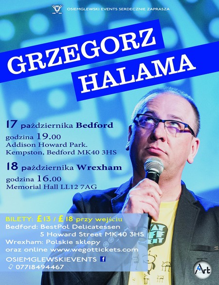 Grzegorz Halama w Bedford