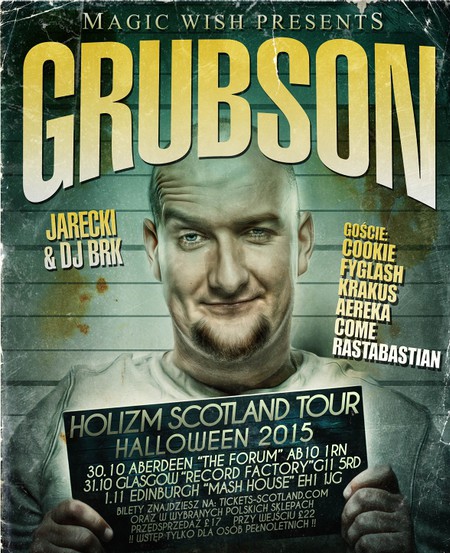 Grubson w Aberdeen