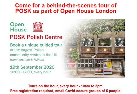 POSK od kulis w ramach Open House London