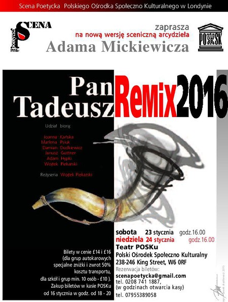 Pan Tadeusz Remix 2016