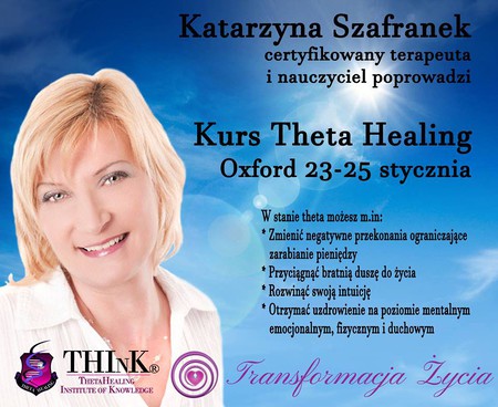 3-dniowy Kurs Theta Healing