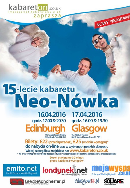 15-lecie Kabaretu Neo-Nówka w Glasgow