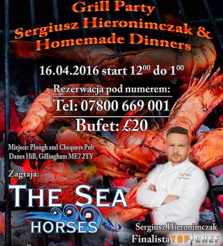 Grill Party z Sergiuszem Hieronimczakiem & Homemade Dinners