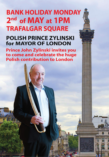 Jan Żyliński zaprasza na Trafalgar Square!