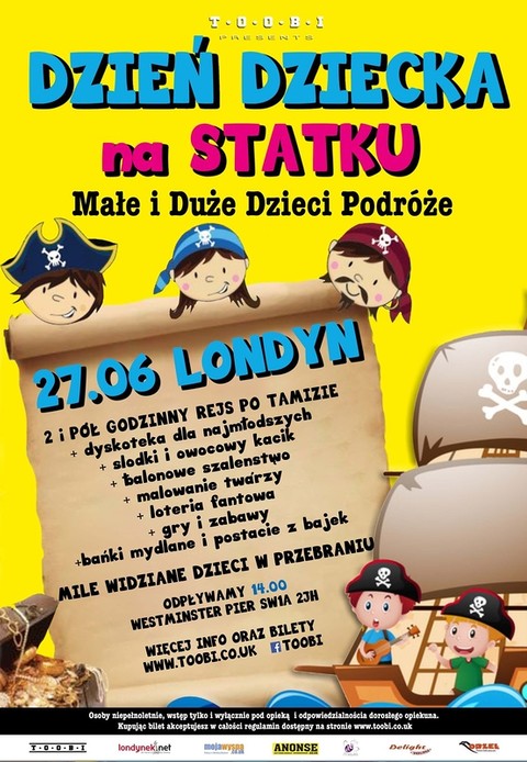 Dzień Dziecka na statku