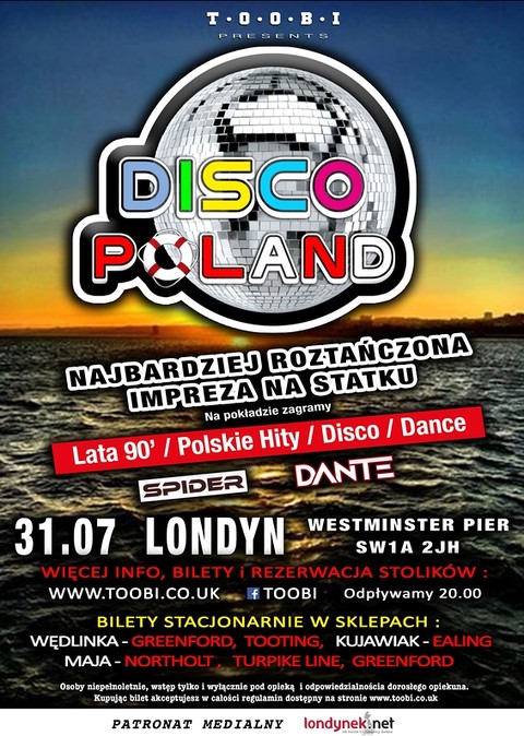 Disco Poland na statku!