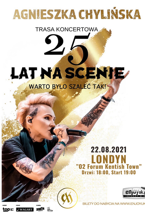 Koncert Agnieszki Chylińskiej w Londynie